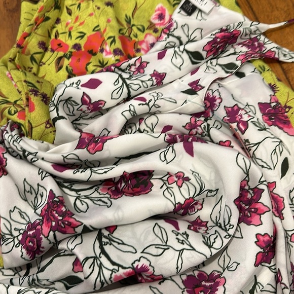 DELFI COLLECTIVE Anthropologie Frankie Floral-Printed Dress SILK cottagecore - Picture 3 of 5